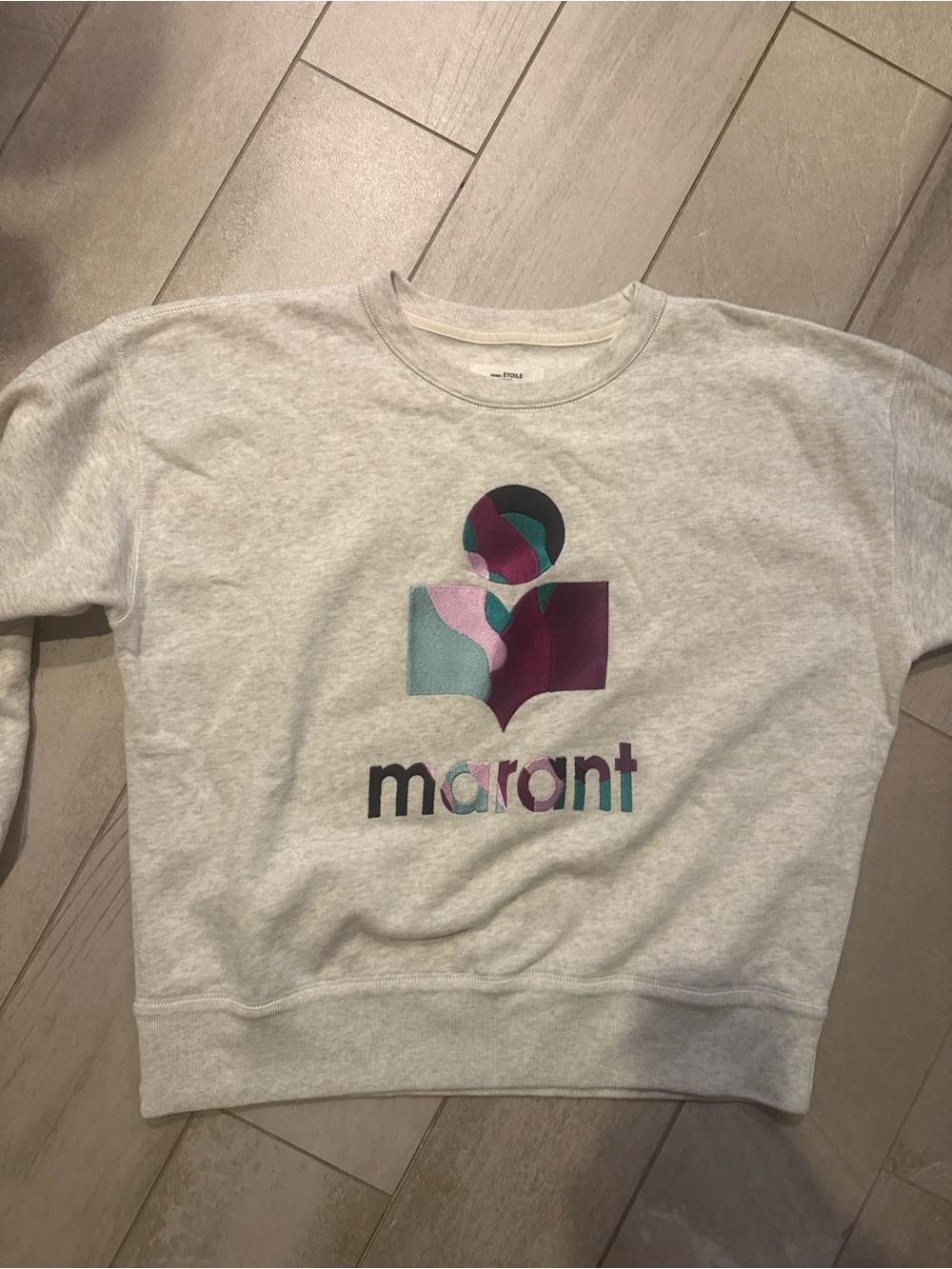 Isabel Marant Étoile Mobyli Logo Sweatshirt - Size 40 (US 8)
